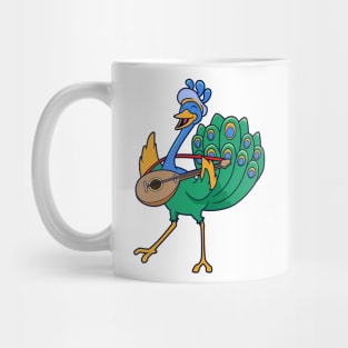 Roleplay Character - Bard - Minstrel - Peacock Mug